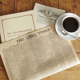 Bygone News Standard Newspaper