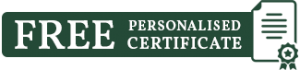 Free personalised certficate